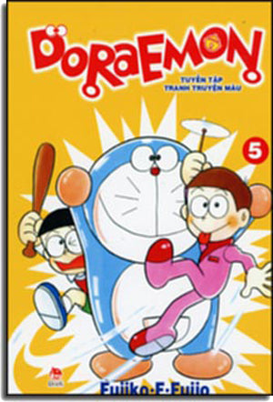 ĐÔRÊMON - Tập 5 (Tuyển Tập Tranh Truyện Màu) Đọc theo phong cách Nhật Bản / Doraemon .