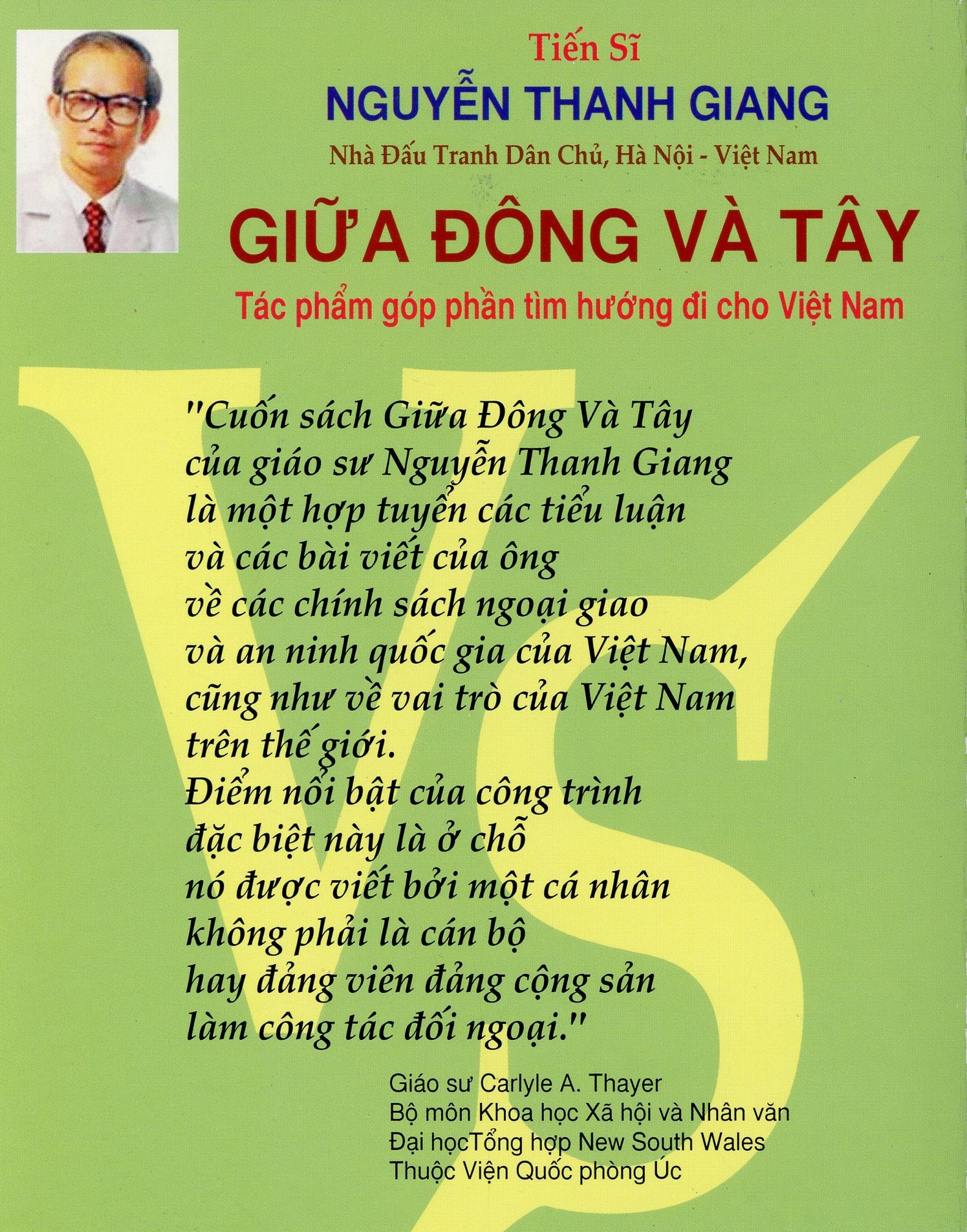 Giữa Đông và Tây - Giải pháp nào cho Việt Nam hình chữ S giữa gọng kìm Đông và Tây