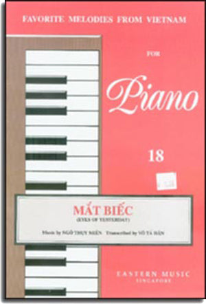 Mắt Biếc. (Eyes Of Yesterday)- Favorite Melodies From VietNam For Piano 18.