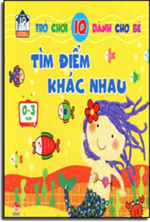 Trò Chơi IQ Dành Cho Bé - Tìm Điểm Khác Nhau ( 0 - 3 Tuổi) Kim Đồng