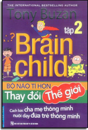 Bộ Não Tí Hon (Bộ 2 Tập) - Brain Child (Hình Màu, In Giấy Đẹp)(Não Bộ, Thần Kinh) .