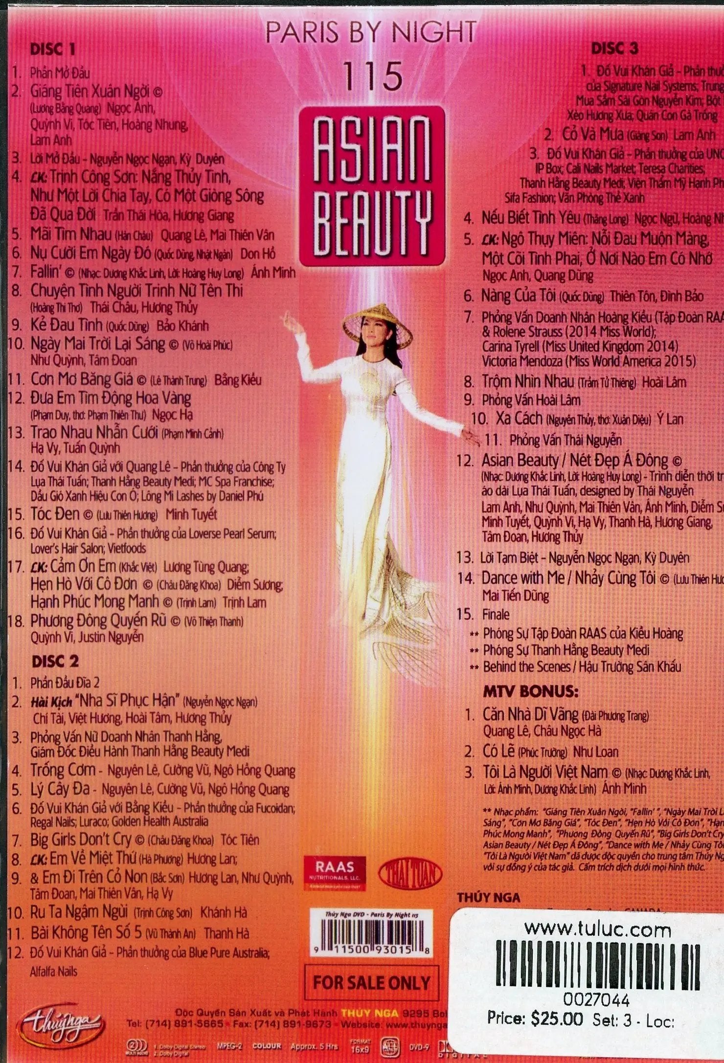 Thúy Nga Paris by Night 115 - Asian Beauty