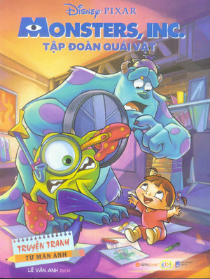 Truyện Tranh Từ Màn Ảnh - Tập Đoàn Quái Vật / Monster, Inc. Graphic Novel . Dân Trí (Alpha)