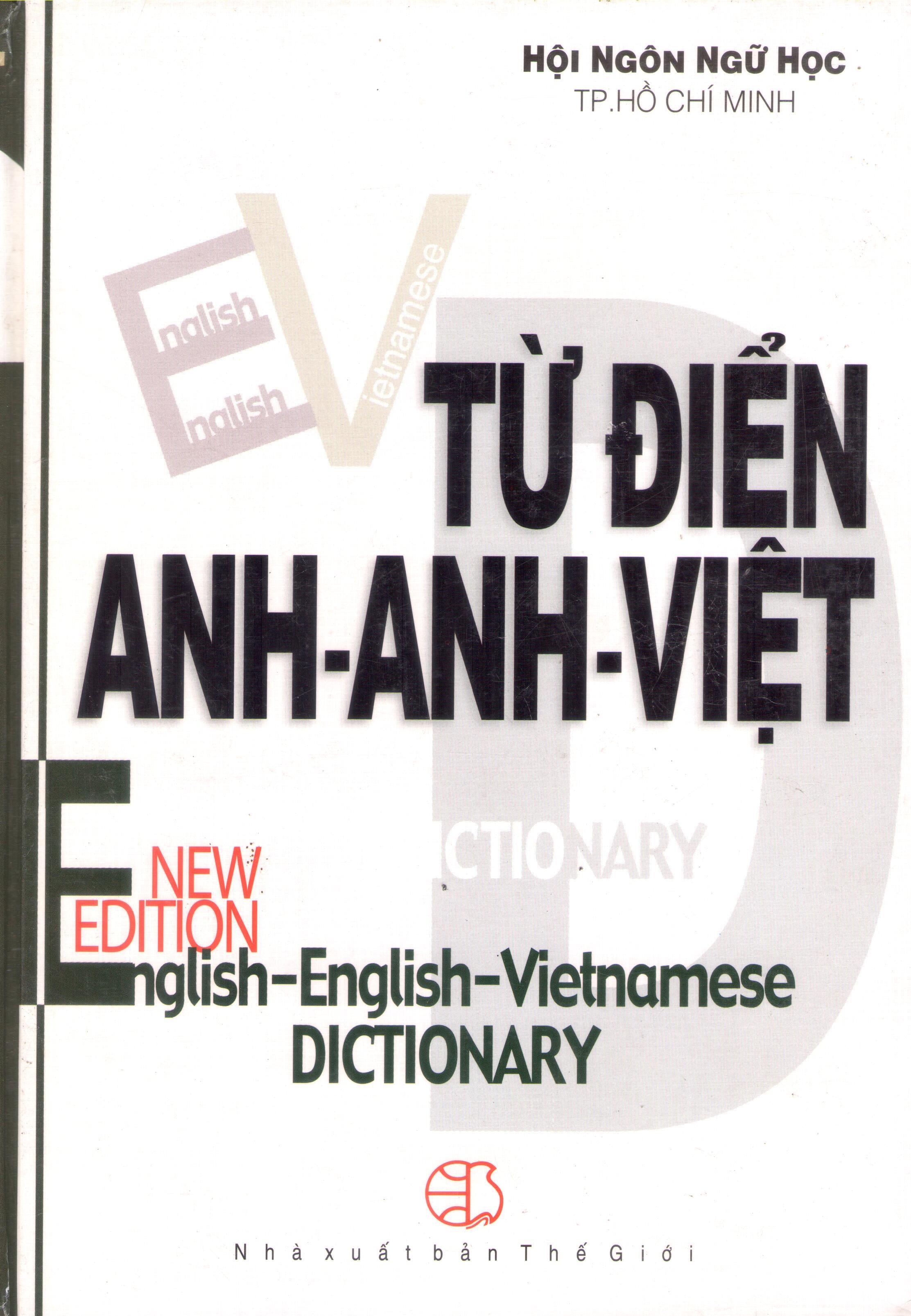 Từ Điển Anh - Anh - Việt Khoảng 400000 Từ Bìa Cứng