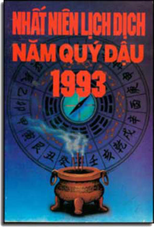 Nhất Niên Lịch Dịch Năm Quý Dậu 1993 .