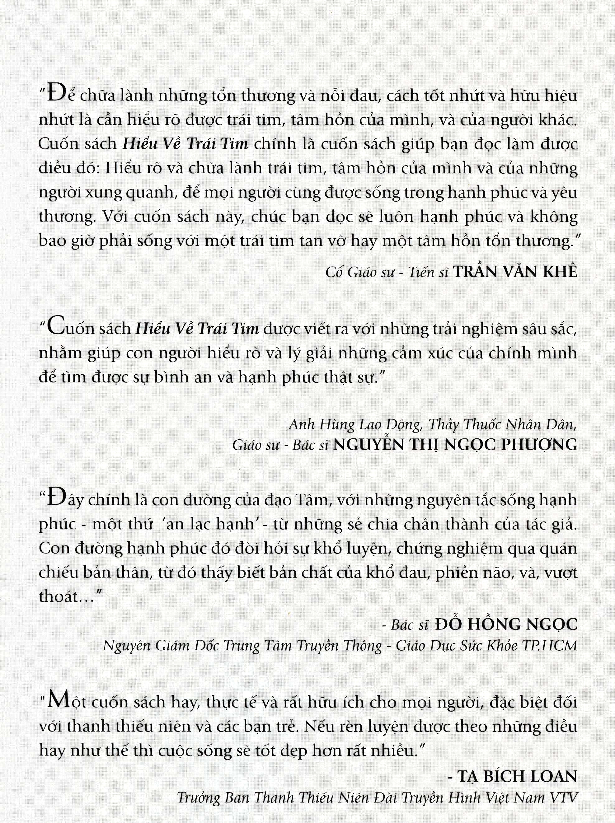 Hiểu Về Trái Tim (Nghệ Thuật Sống Hạnh Phúc) (Tái Bản Có Bổ Sung) Thầy Thích Minh Niệm Tổng Hợp TP (F.News)