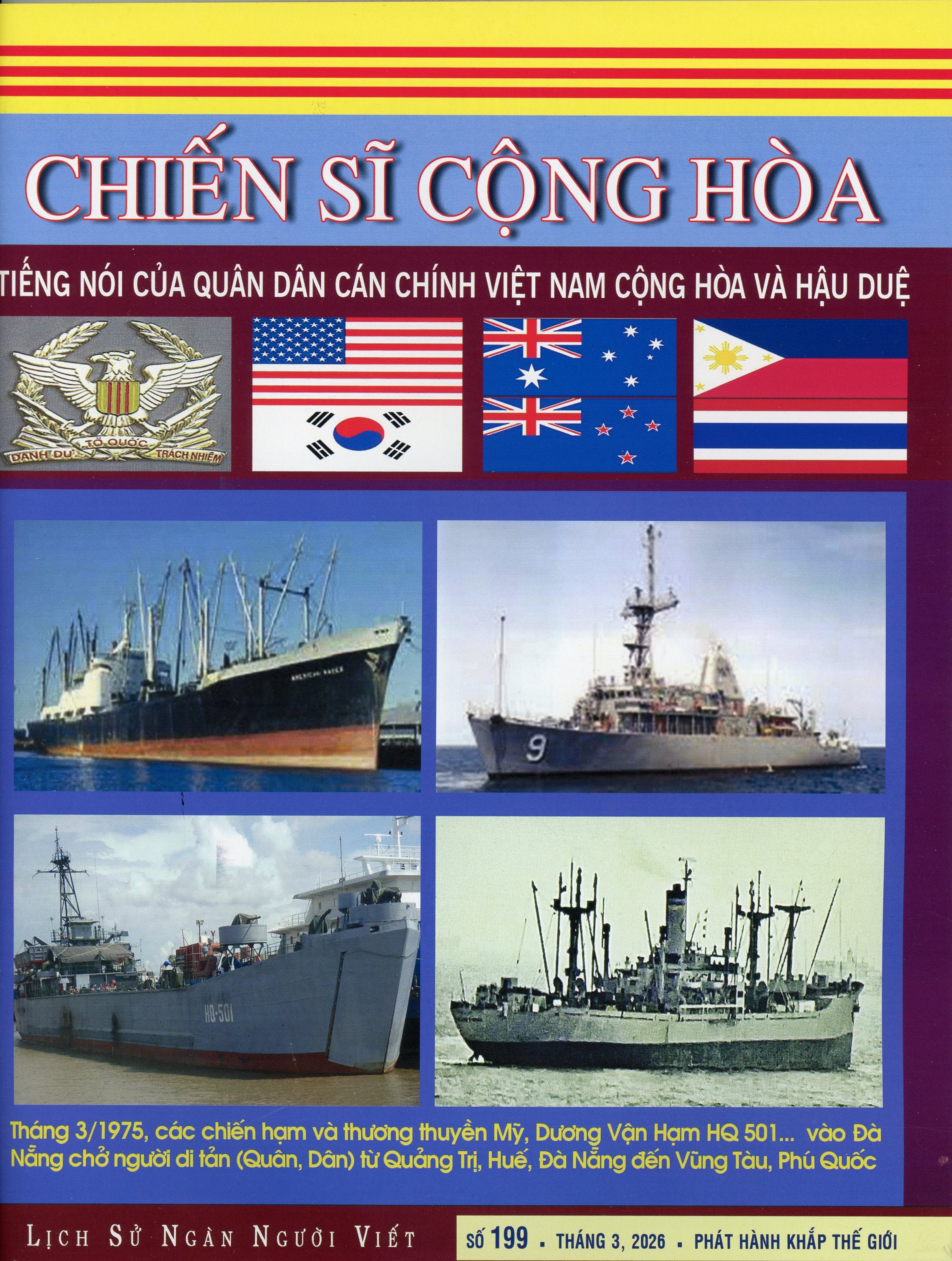 Tạp Chí Chiến Sĩ Cộng Hòa tháng 03 năm 2026 (số 199)