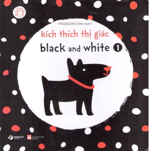 Kích Thích Thị Giác Black And White (Dành Cho Trẻ Từ 0-3 Tuổi) (Bộ 2 Tập)(Bìa Cứng) . Phụ Nữ (PingBooks)