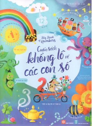 Cuốn Sách Khổng Lồ Về Các Con Số (Board Book, Giấy Cứng, Bìa Cứng), Hình Ảnh Màu)/ Big Book Of Numbers