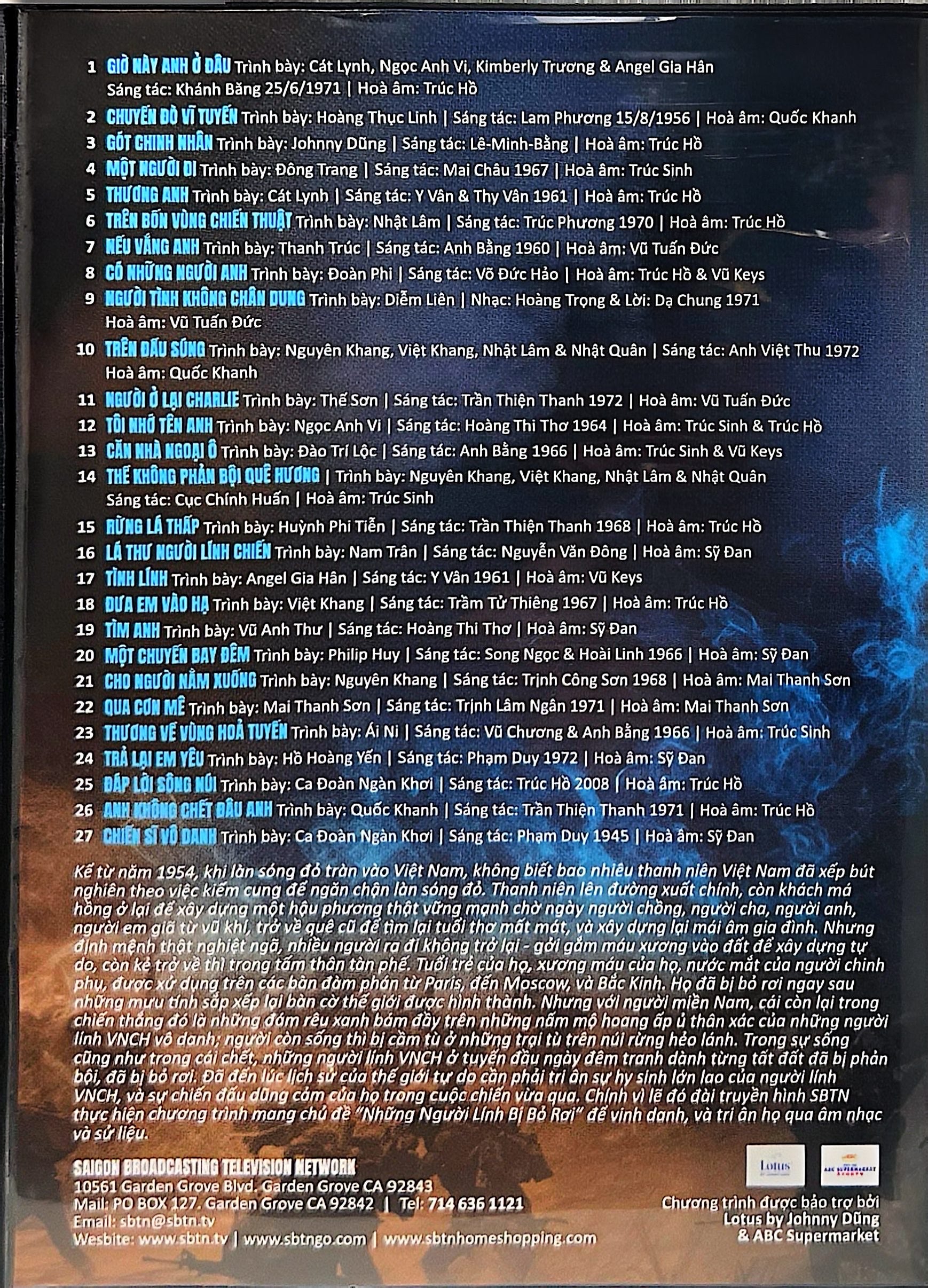 Những người lính bị bỏ rơi- The forsaken soldiers (DVD)