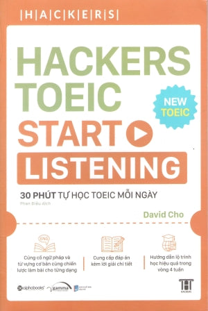 Hackers TOEIC Start Listening - 30 phút tự học TOEIC mỗi ngày