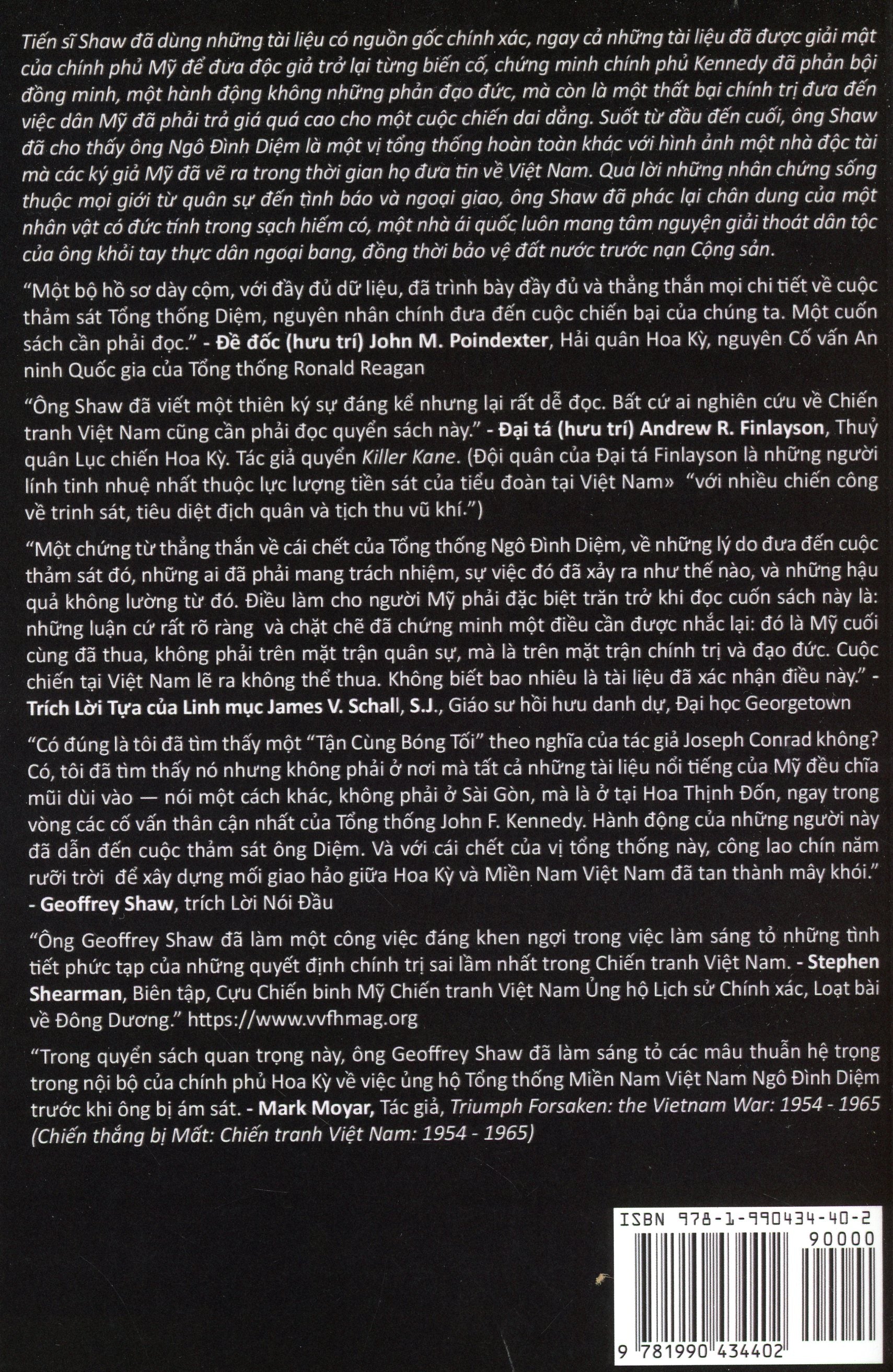 Thiên Mệnh Không Còn - Hoa Kỳ Phản Bội Tổng Thống Việt Nam Ngô Đình Diệm (The Lost Mandate Of Heaven - The American Betrayal Of Ngo Dinh Diem President Of Vietnam)