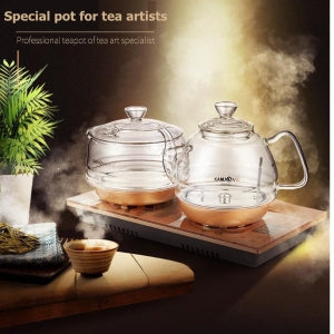 Bếp và ấm pha trà (2 bếp)