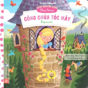 Sách Chuyển Động - First Stories - Công Chúa Tóc Mây - Rapunzel (Bìa Cứng) (Dành cho độ tuổi 0-6)