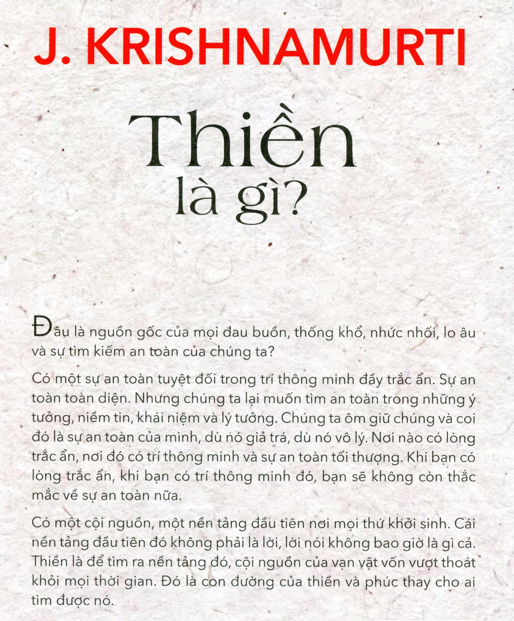 Thiền Là Gì?