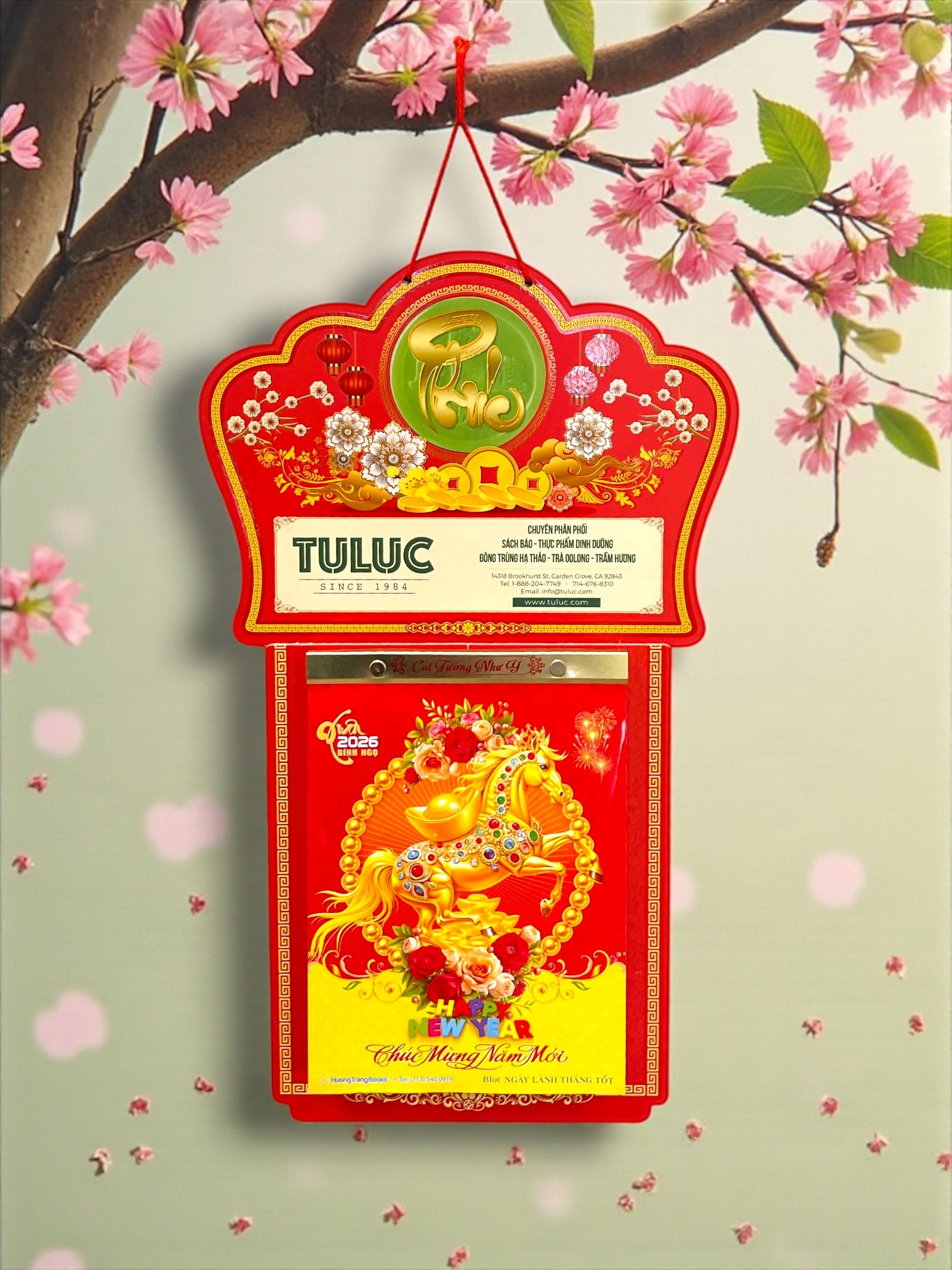 Bộ lịch Bloc Ngày Lành Tháng Tốt Năm Bính Ngọ 2026