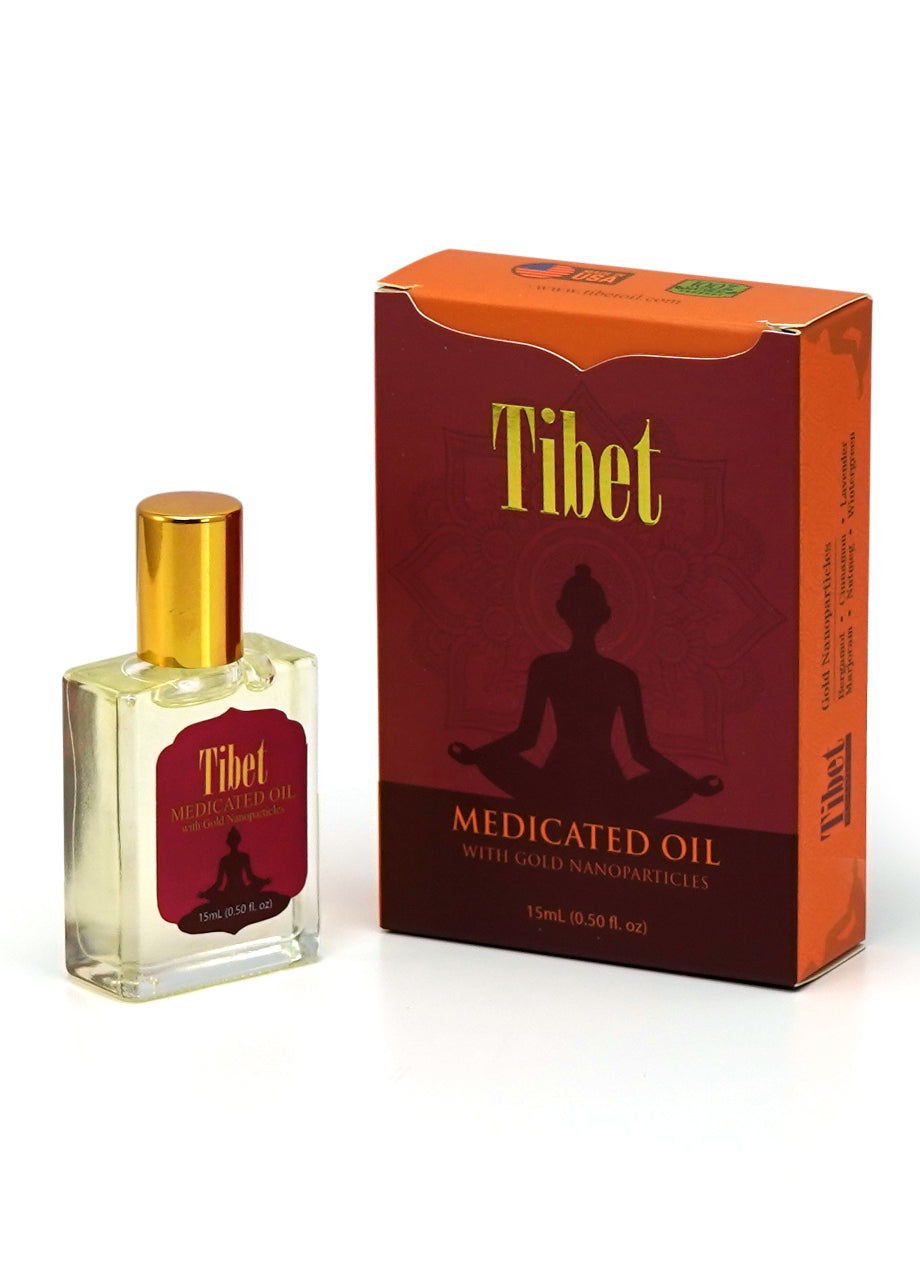 Tibet Medicated Oil With Gold Nanoparticles
