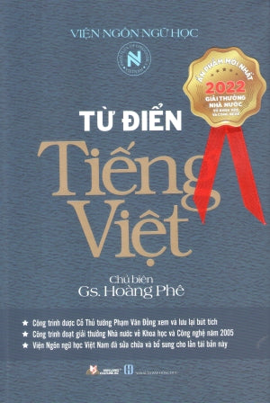 Từ Điển Tiếng Việt - Viện Ngôn Ngữ - Ấn Phẩm Mới Nhất 2024 Bià Cứng Khổ 16 x 24cm