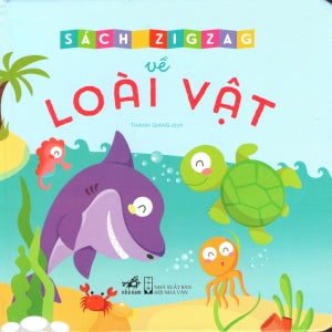Sách Zigzag Về Loài Vật (Hình Màu, Bìa Cứng, Giấy Cứng) Board Book .