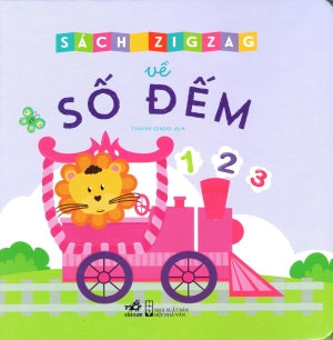 Sách Zigzag Về Số Đếm (Hình Màu, Bìa Cứng, Giấy Cứng) Board Book . Hội Nhà Văn (Nhã Nam)