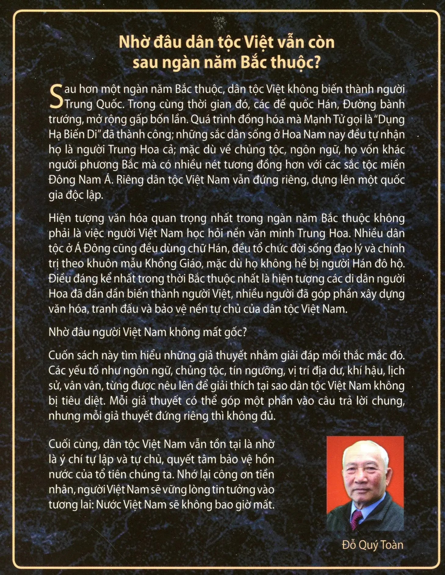 Đứng Vững Ngàn Năm - Nhờ Đâu Nước Việt Vẫn Còn Sau Ngàn Năm Bắc Thuộc? (Bìa Cứng) Tác Giả