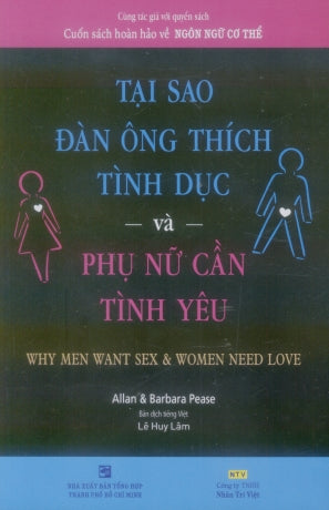 Tại Sao Đàn Ông Thích Tình Dục Và Phụ Nữ Cần Tình Yêu / Why Men Want Sex & Women Need Love .