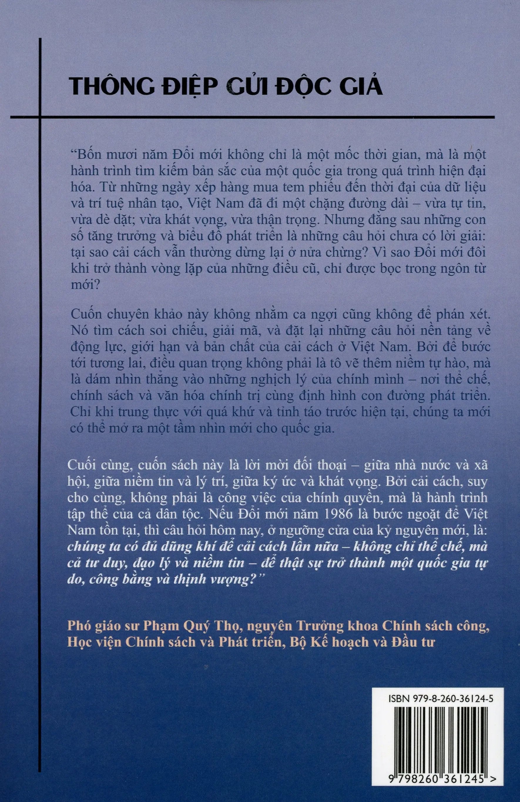 40 năm 1986-2026 Việt Nam cải cách từ đổi mới đến kỷ nguyên mới Nhân Văn