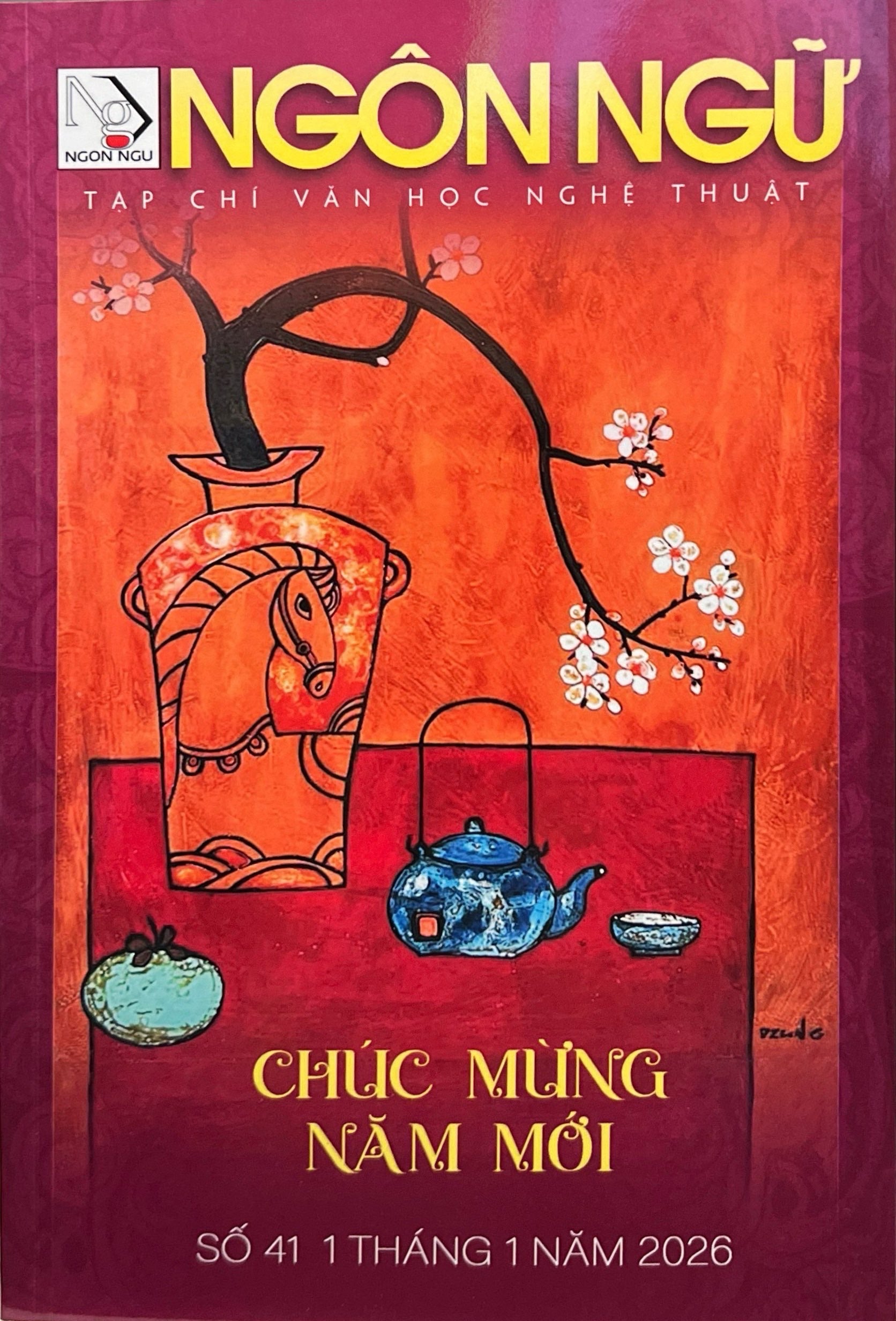 Tạp Chí Văn Học Nghệ Thuật - Ngôn Ngữ - Số 41 Tháng 01/2026