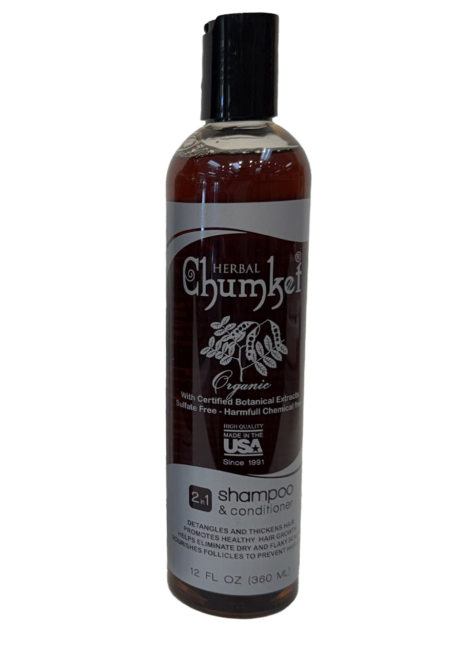 Chumket Organic Shampoo (Hair Energizing Shampoo-Moisturizing and Conditioning) (Dầu Gội Đầu Chùm Kết & Hà Thủ Ô/ Bồ Kết)